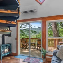 Whimsical Vermont Cabin | Hot Tub, Sauna & Views